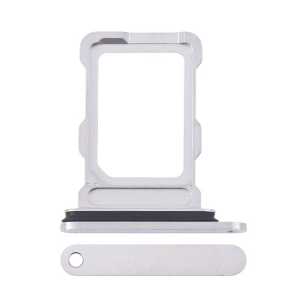 iPhone 16 Pro/16 Pro Max SIM-kortholder - Hvit