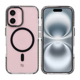 Rvelon iPhone 16 Deksel TPU MagSafe Svart