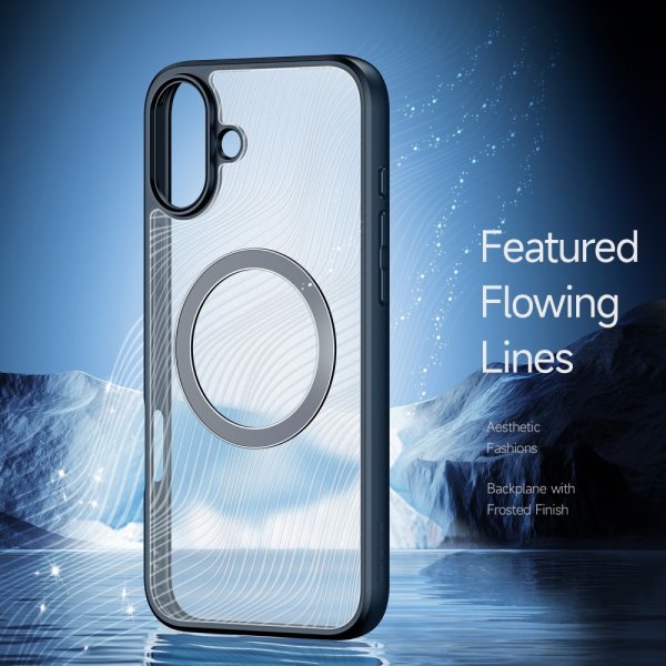 Dux Ducis iPhone 16 Deksel Aimo Series MagSafe Svart