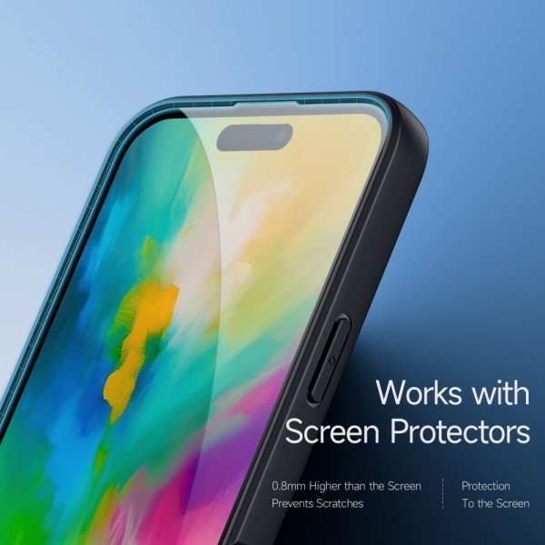 Dux Ducis iPhone 16 Deksel Aimo Series Svart