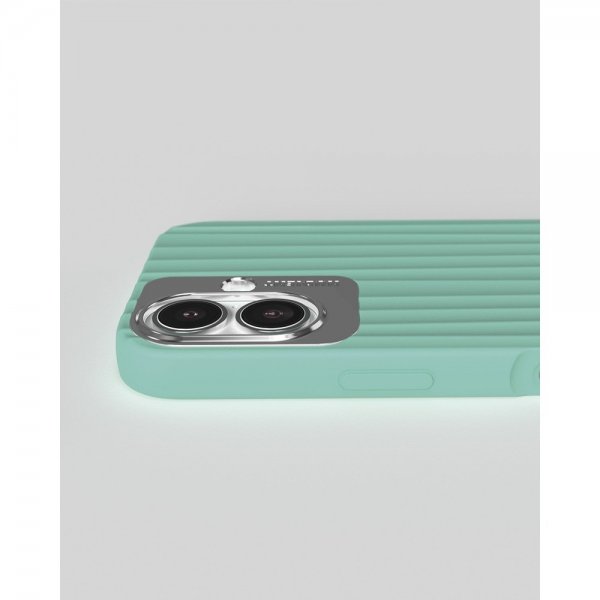Nudient iPhone 16 Deksel Bold MagSafe Opal Turquoise