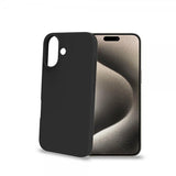 Celly iPhone 16 Deksel CROMO Svart