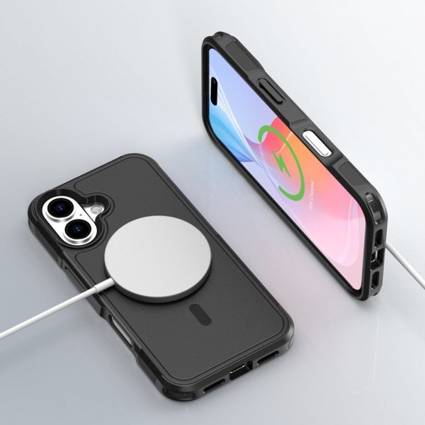 4smarts iPhone 16 Deksel Defend Etui Ultimag Svart