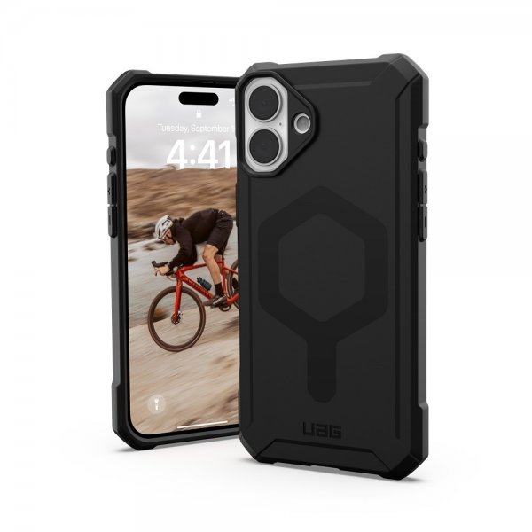 Urban Armor Gear (UAG) iPhone 16 Deksel Essential Armor MagSafe Svart