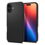 Spigen iPhone 16 Deksel Liquid Air Matte Black