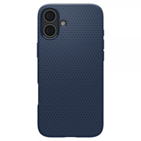 Spigen iPhone 16 Deksel Liquid Air Navy Blue