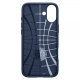 Spigen iPhone 16 Deksel Liquid Air Navy Blue