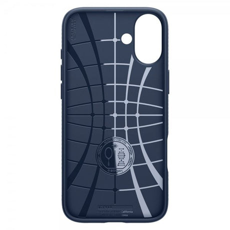 Spigen iPhone 16 Deksel Liquid Air Navy Blue