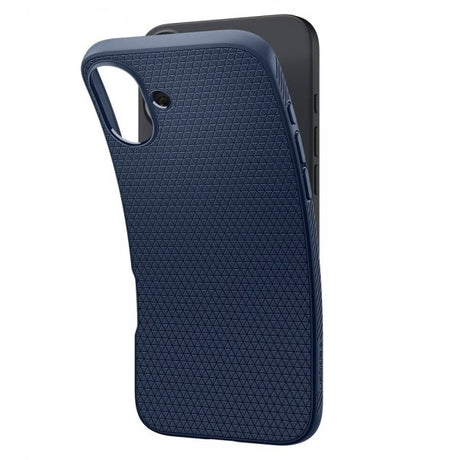 Spigen iPhone 16 Deksel Liquid Air Navy Blue