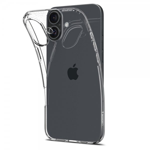 Spigen iPhone 16 Deksel Liquid Crystal Crystal Clear