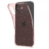 Spigen iPhone 16 Deksel Liquid Crystal Glitter Rose Quartz