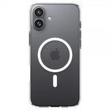 Spigen iPhone 16 Deksel Liquid Crystal MagFit Crystal Clear