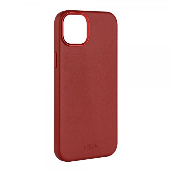 Fixed iPhone 16 Deksel MagLeather Rød