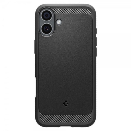 Spigen iPhone 16 Deksel Rugged Armor MagFit Matte Black