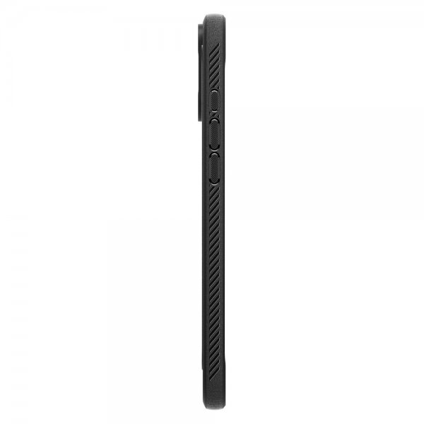 Spigen iPhone 16 Deksel Rugged Armor MagFit Matte Black