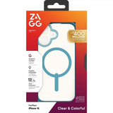 Zagg iPhone 16 Deksel Santa Cruz Snap Retro Blue