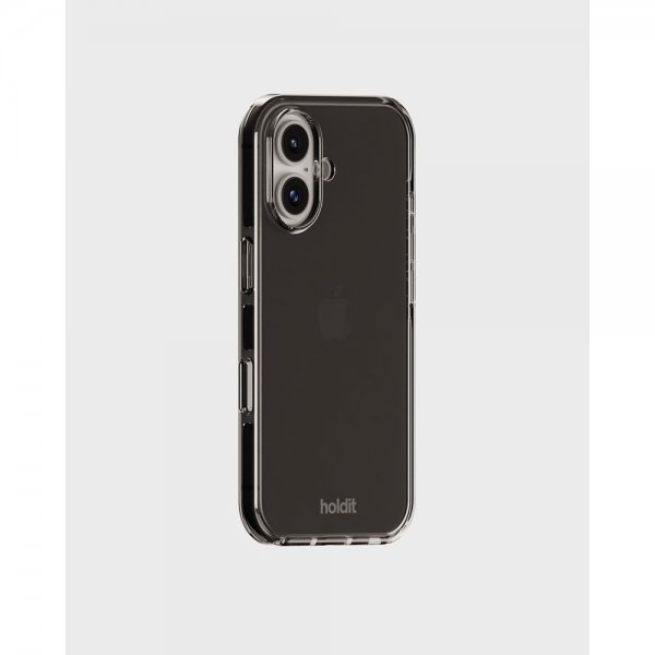holdit iPhone 16 Deksel Seethru Svart