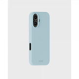 holdit iPhone 16 Deksel Silikon Mineral Blue
