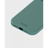 holdit iPhone 16 Deksel Silikon Moss Green