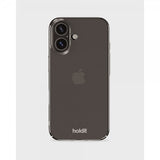 holdit iPhone 16 Deksel Slim Case Transparent