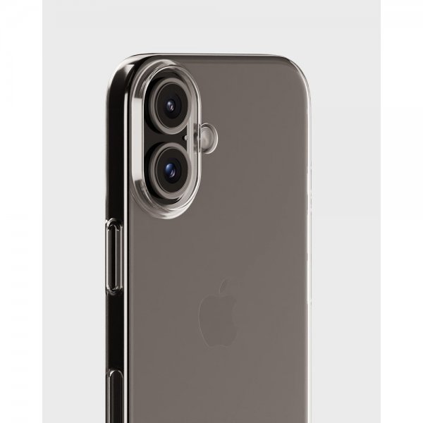 holdit iPhone 16 Deksel Slim Case Transparent