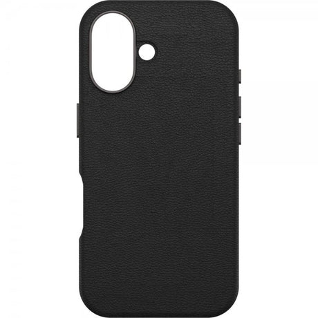 Otterbox iPhone 16 Deksel Symmetry Cactus Leather MagSafe Noir Ash