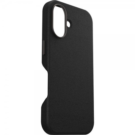 Otterbox iPhone 16 Deksel Symmetry Cactus Leather MagSafe Noir Ash