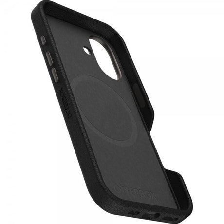 Otterbox iPhone 16 Deksel Symmetry Cactus Leather MagSafe Noir Ash