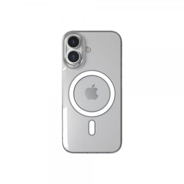 Nudient iPhone 16 Deksel Thin Case MagSafe Transparent