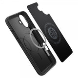 Spigen iPhone 16 Deksel Thin Fit MagFit Svart