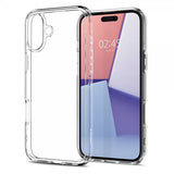 Spigen iPhone 16 Deksel Ultra Hybrid Crystal Clear
