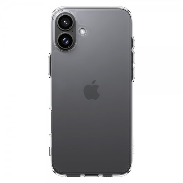 Spigen iPhone 16 Deksel Ultra Hybrid Crystal Clear