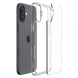 Spigen iPhone 16 Deksel Ultra Hybrid Crystal Clear
