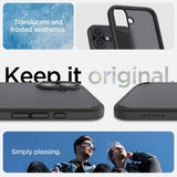 Spigen iPhone 16 Deksel Ultra Hybrid Frost Black
