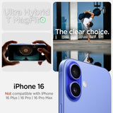 Spigen iPhone 16 Deksel Ultra Hybrid T MagFit Clear White