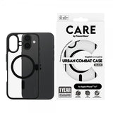 CARE by PanzerGlass iPhone 16 Deksel Urban Combat MagSafe Svart