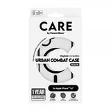 CARE by PanzerGlass iPhone 16 Deksel Urban Combat MagSafe Svart