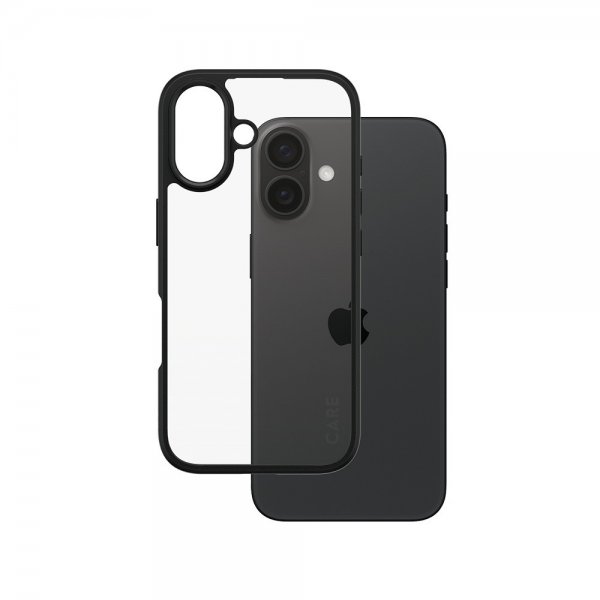 CARE by PanzerGlass iPhone 16 Deksel Urban Combat Svart