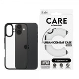CARE by PanzerGlass iPhone 16 Deksel Urban Combat Svart