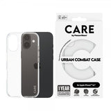 CARE by PanzerGlass iPhone 16 Deksel Urban Combat Transparent