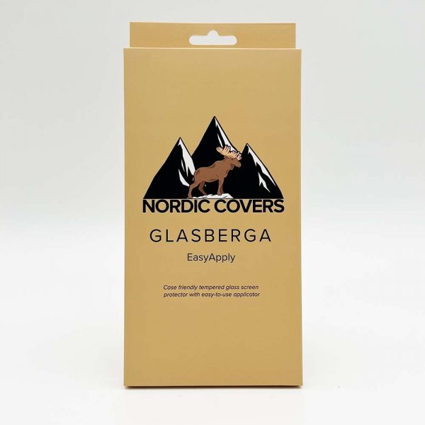 Nordic Covers iPhone 16 Skjermbeskytter Glasberga EasyApply