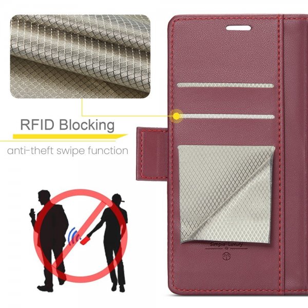 CaseMe iPhone 16e/17e Etui 023 Series Rød