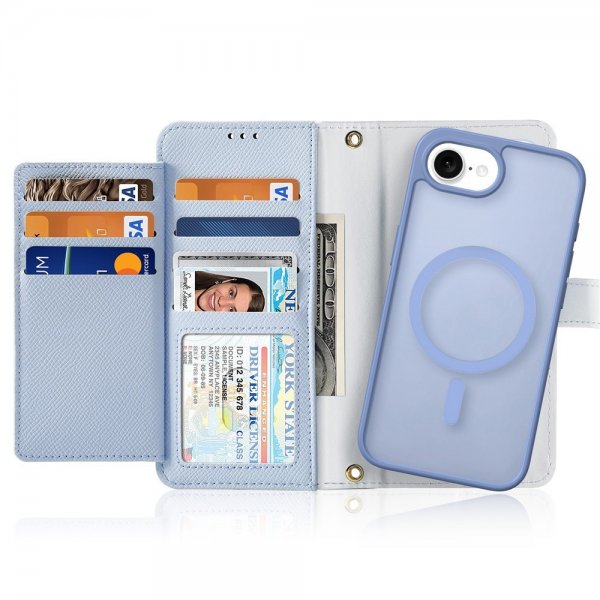 Dux Ducis iPhone 16e/17e Etui 2-in-1 Lawa Series MagSafe Blå