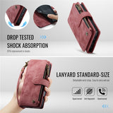 CaseMe iPhone 16e/17e Etui C30 Series Rød