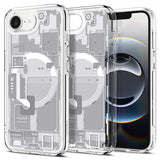 Spigen iPhone 16e/iPhone 17e Deksel Ultra Hybrid Zero One MagFit Hvit