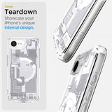 Spigen iPhone 16e/iPhone 17e Deksel Ultra Hybrid Zero One MagFit Hvit