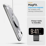 Spigen iPhone 16e/iPhone 17e Deksel Ultra Hybrid Zero One MagFit Hvit