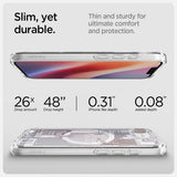 Spigen iPhone 16e/iPhone 17e Deksel Ultra Hybrid Zero One MagFit Hvit