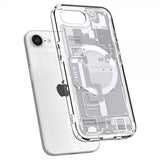 Spigen iPhone 16e/iPhone 17e Deksel Ultra Hybrid Zero One MagFit Hvit