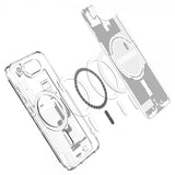 Spigen iPhone 16e/iPhone 17e Deksel Ultra Hybrid Zero One MagFit Hvit